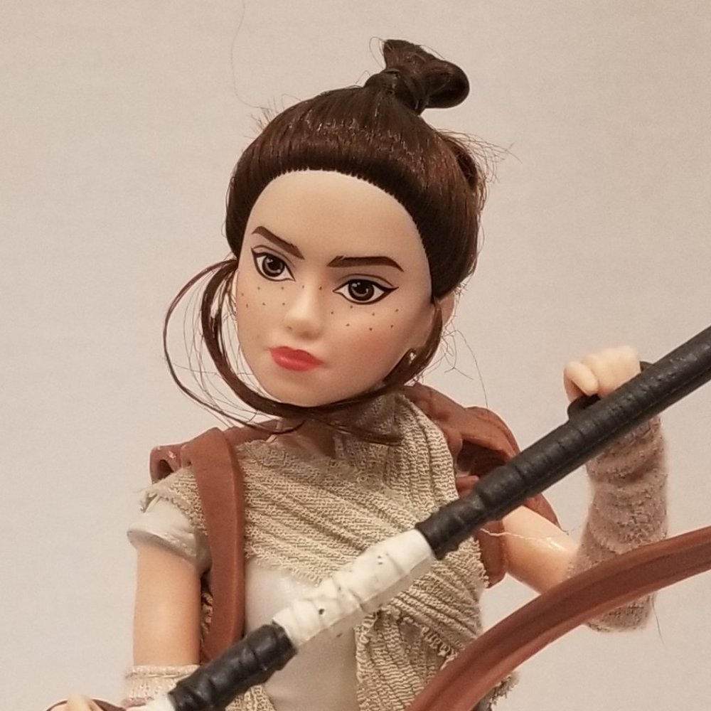 Star Wars Forces of Destiny Rey of Jakku Doll/Action Figure, EUC.      HOST PICK - Picture 11 of 12